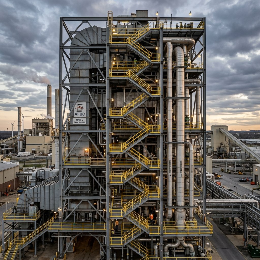 AFBC Boiler Installation